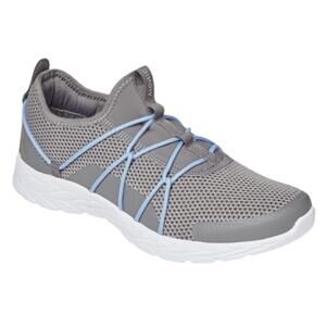 Vionic Jada Gray Sneakers Womens Size 9 Shoes Slip On Mesh Activewear Footwear